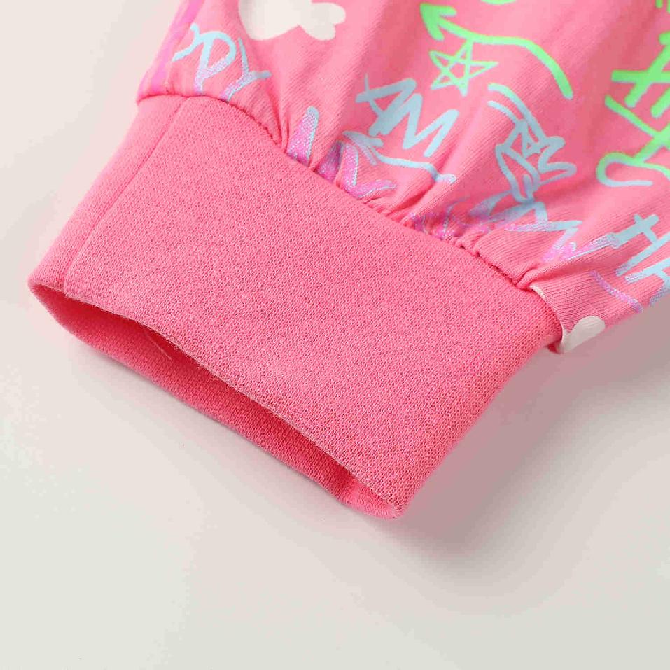 Dívčí pyžamo KUGO MP1762 růžové